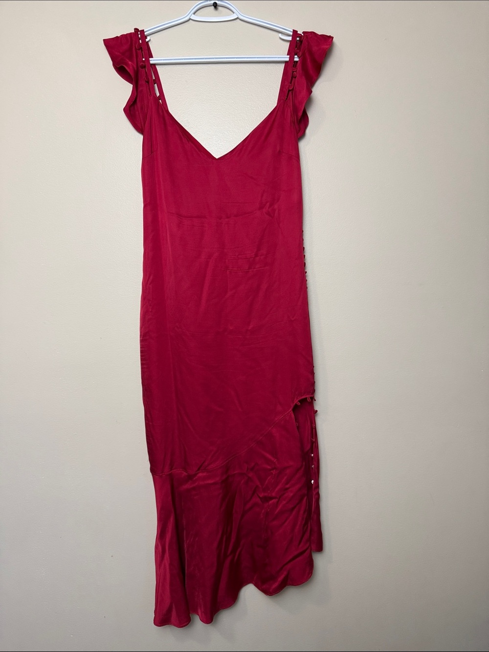 Marciano y2k Assymetrical V-Neck Dress size M